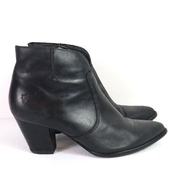 Frye Leather Jennifer Pointed Toe ankle Booties 6.5 - Picture 1 of 9
